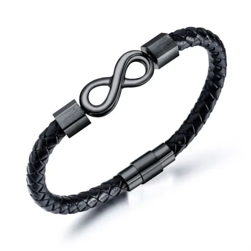 Lee Cooper Men's Bracelet - Black, LC.B.01370.651